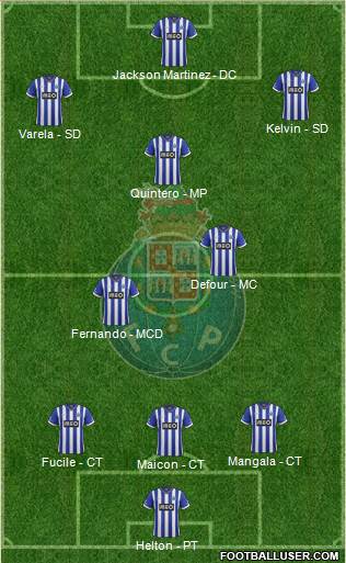 Futebol Clube do Porto - SAD Formation 2014