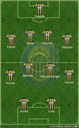 Rosario Central Formation 2014