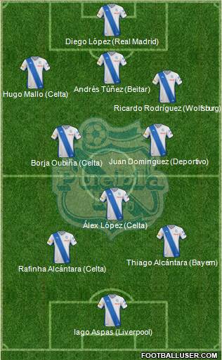 Club Puebla de la Franja Formation 2014
