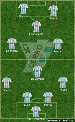 Club Atlético Cerro Formation 2014
