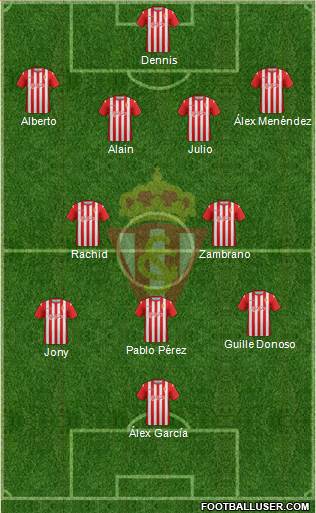 Real Sporting S.A.D. B Formation 2014