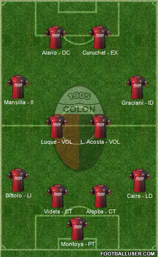 Colón de Santa Fe Formation 2014