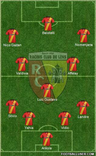 Racing Club de Lens Formation 2014