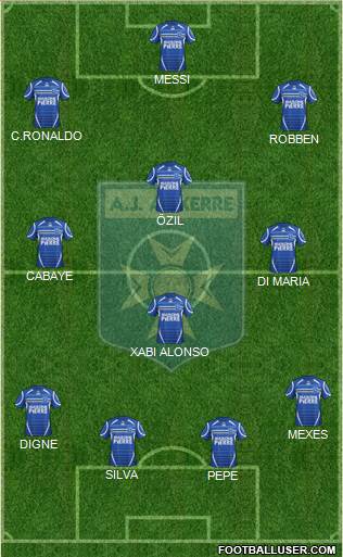 A.J. Auxerre Formation 2014