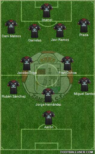 Zamora C.F. Formation 2014