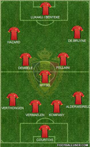 Belgium Formation 2014