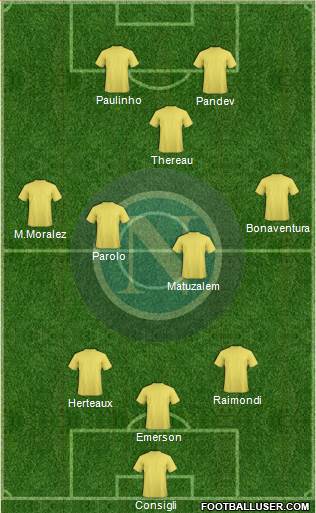 Napoli Formation 2014