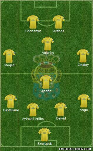 U.D. Las Palmas S.A.D. Formation 2014