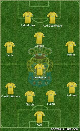 U.D. Las Palmas S.A.D. Formation 2014