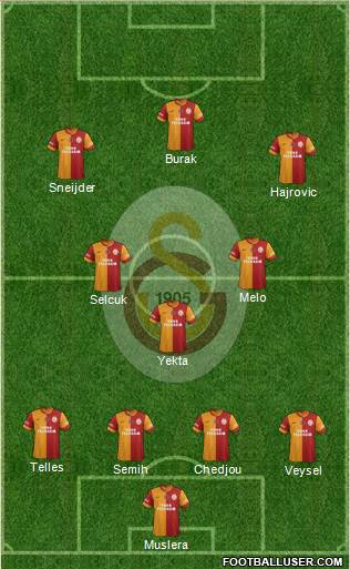Galatasaray SK Formation 2014