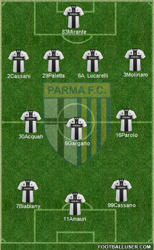Parma Formation 2014