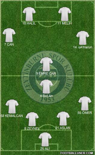 Zeytinburnuspor Formation 2014