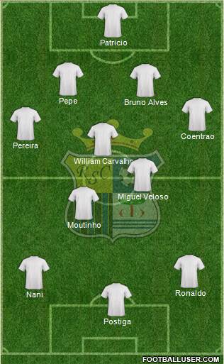 Real Sport Club Massamá Formation 2014