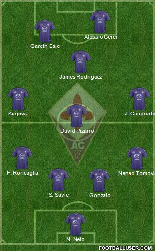 Fiorentina Formation 2014