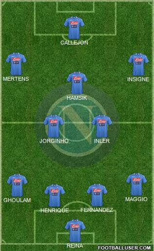 Napoli Formation 2014