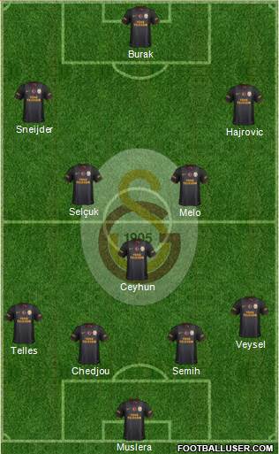 Galatasaray SK Formation 2014