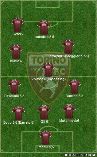 Torino Formation 2014