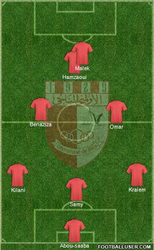 Olympique de Béja Formation 2014