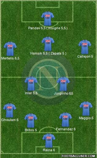 Napoli Formation 2014
