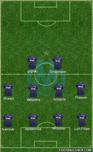 Olympique de Marseille Formation 2014