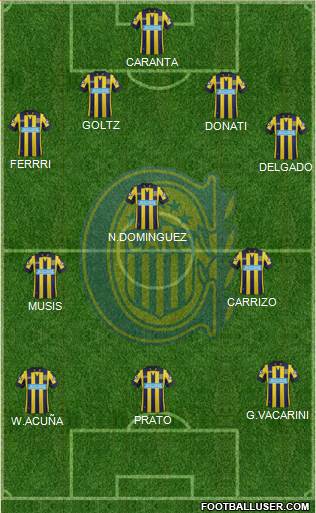 Rosario Central Formation 2014