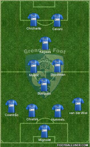 Grenoble Foot 38 Formation 2014