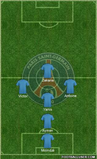 Paris Saint-Germain Formation 2014