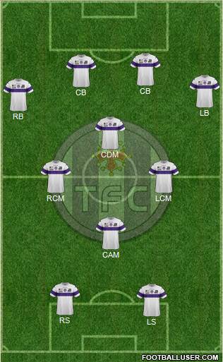 Toulouse Football Club Formation 2014