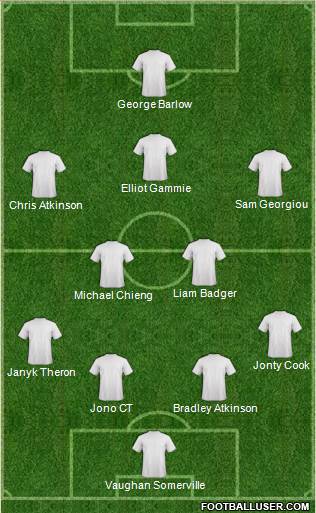 Arsenal Formation 2014