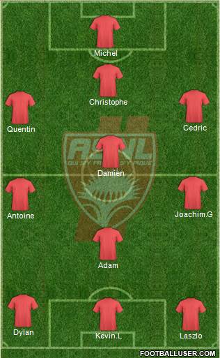 A.S. Nancy Lorraine Formation 2014