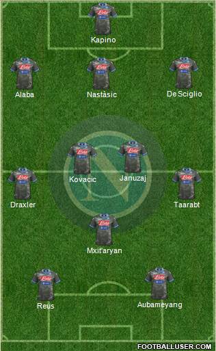Napoli Formation 2014