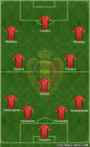 Belgium Formation 2014