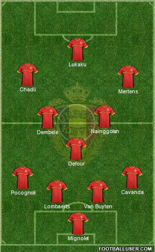 Belgium Formation 2014