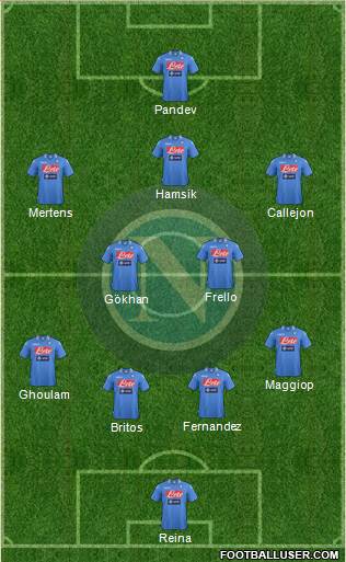 Napoli Formation 2014