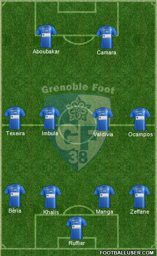 Grenoble Foot 38 Formation 2014