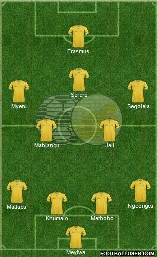 South Africa Formation 2014