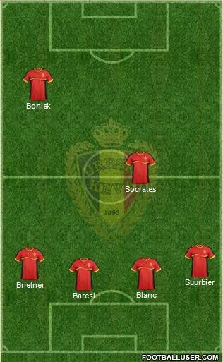 Belgium Formation 2014