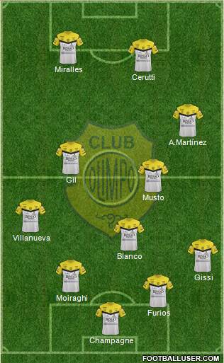 Olimpo de Bahía Blanca Formation 2014
