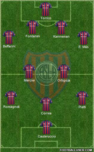 San Lorenzo de Almagro Formation 2014