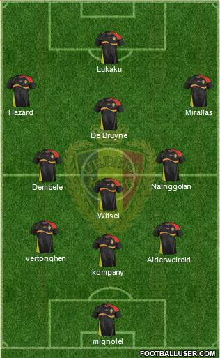 Belgium Formation 2014