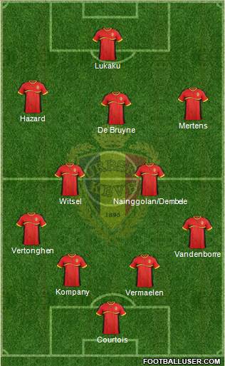 Belgium Formation 2014