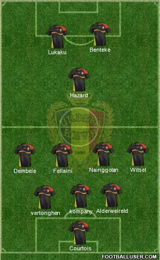 Belgium Formation 2014