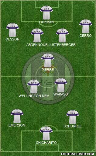 Toulouse Football Club Formation 2014