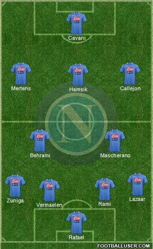 Napoli Formation 2014