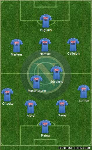 Napoli Formation 2014