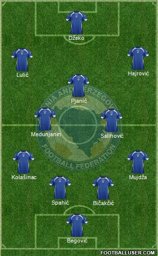 Bosnia and Herzegovina Formation 2014