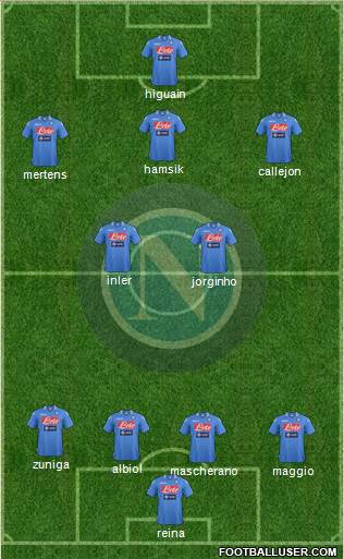 Napoli Formation 2014