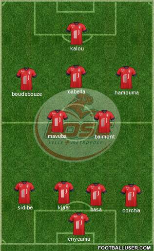 LOSC Lille Métropole Formation 2014