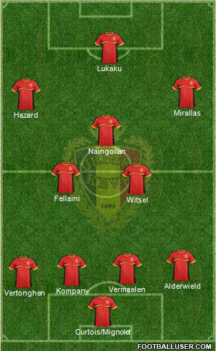 Belgium Formation 2014