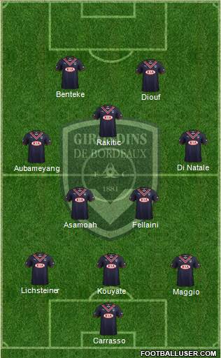 FC Girondins de Bordeaux Formation 2014